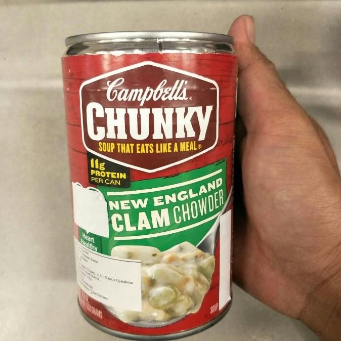

Campbell's Chunky New England Clam Chowder / Sup Clam 533g