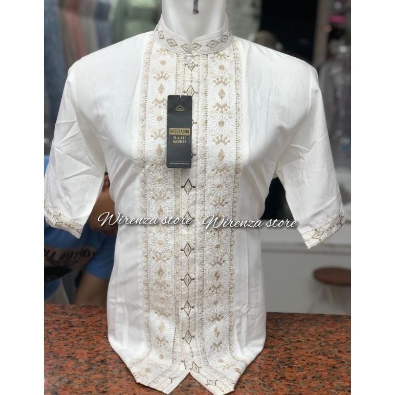 BAJU KOKO PRIA LENGAN PENDEK  HASGRADINI