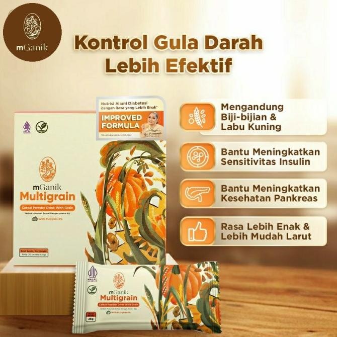 

mGanik Multigrain 500gr - Isi 20 Sachet