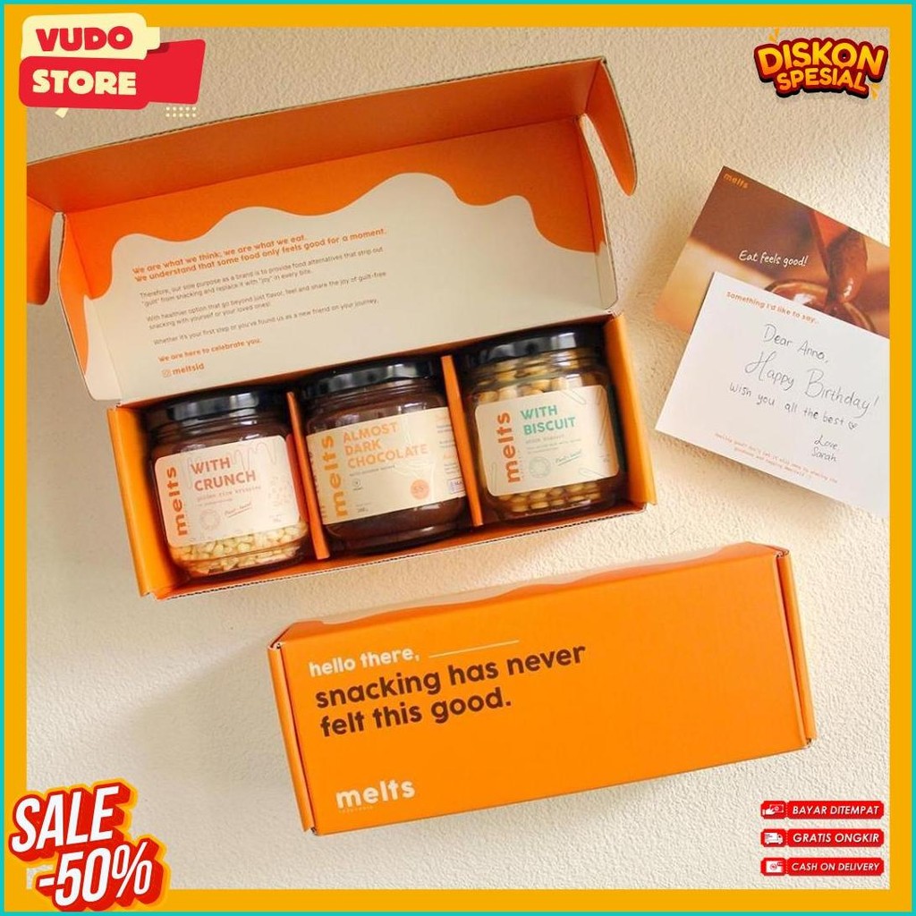 

Melts Starter Pack | Hadiah Bingkisan Kado Gift Set Box (Murmer)