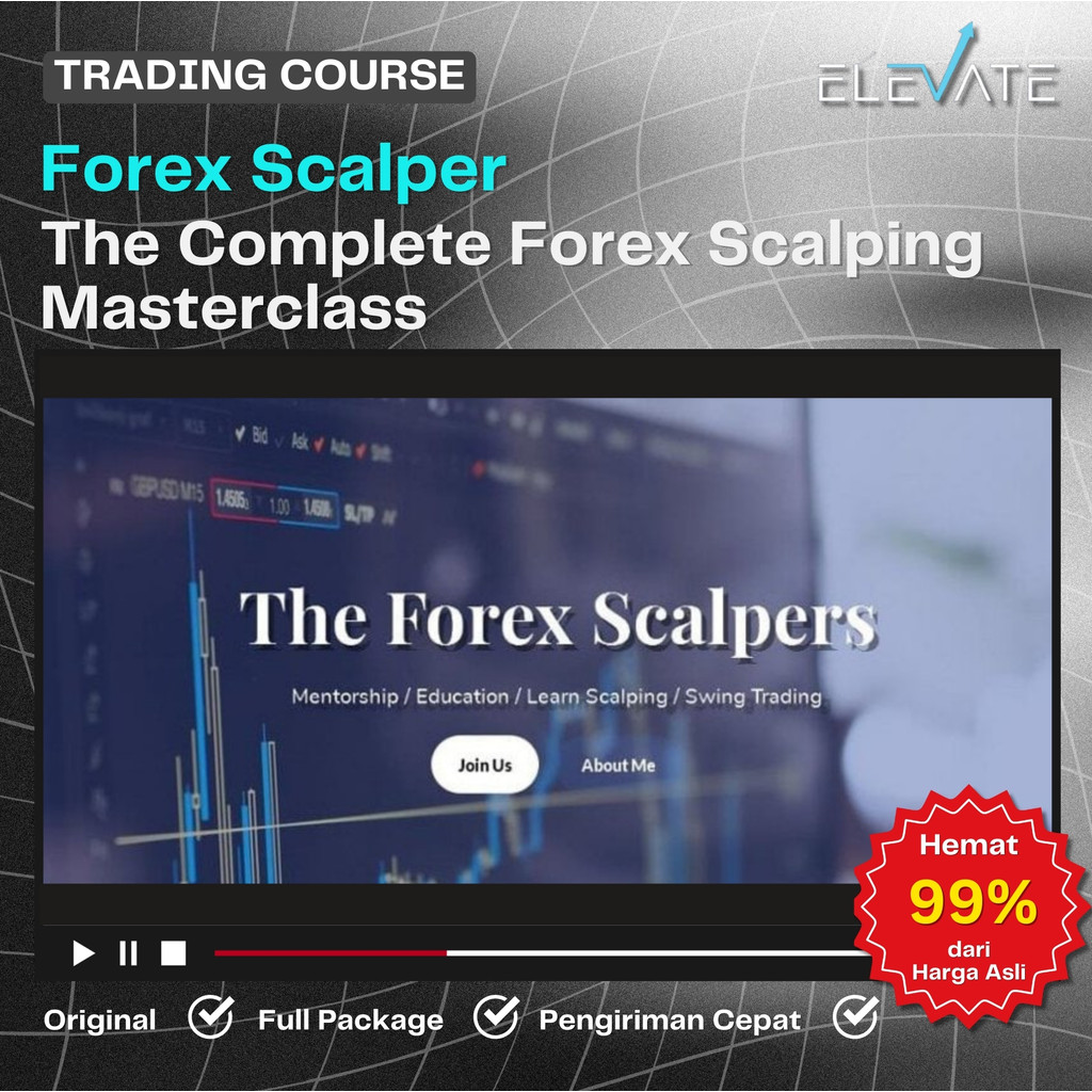 [Trading Course] Fx Scalper – The Complete Fx Scalping Masterclass Full Kursus Terbaru