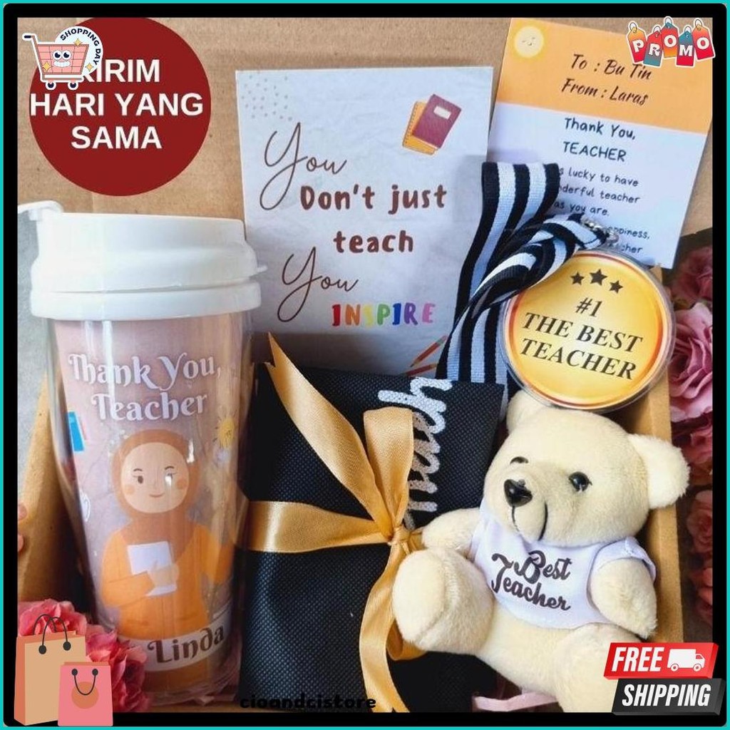 

Hampers Kado Guru Cewek / Hadiah Guru Cewek (Lagi Rame)