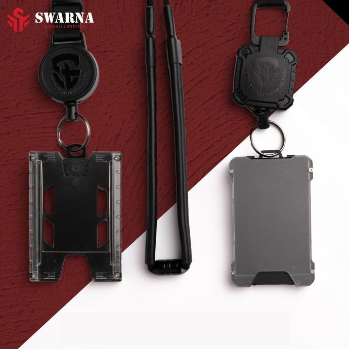 

Lanyard Tali Paragon - Lanyard Tactical - Lanyard ID Guard - Name Tag - Swarna Tactical