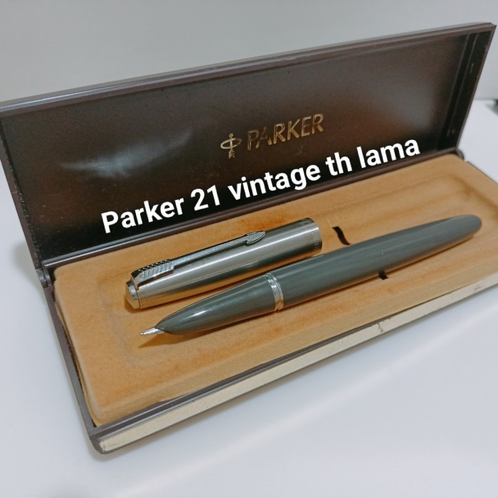 

Farizal - Pena Parker 21 Vintage Th Lama Original No Pilot Pelikan Platinum Waterman Sheaffer Cross