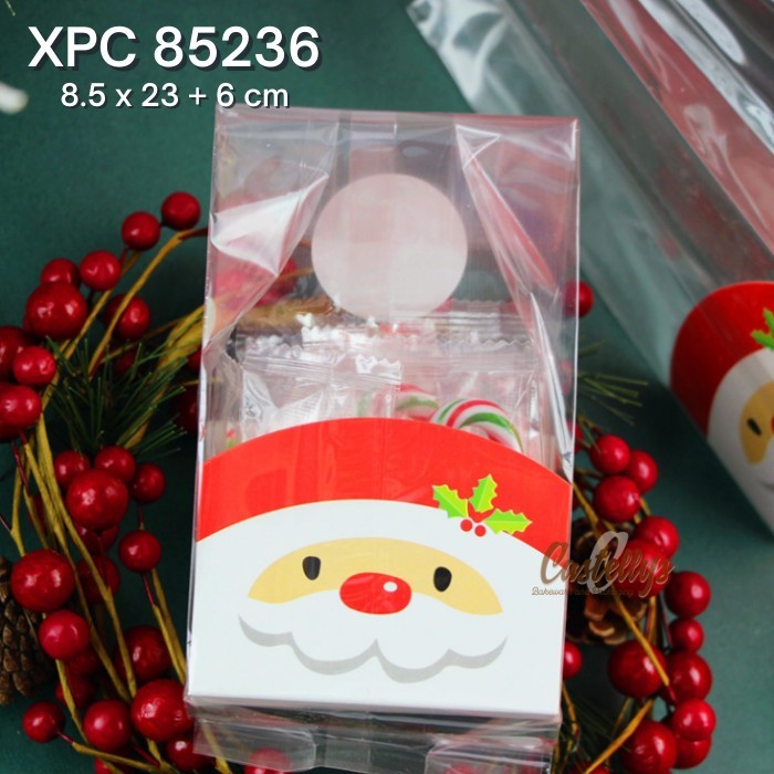 

Termantab] Plastik Cookies XPC 85236 Snack Coklat Permen Souvenir Natal Christmas