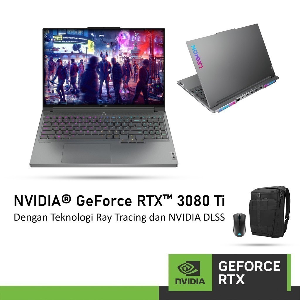 LENOVO LEGION 7i GeForce RTX 3080 TI - I9 12900HX 32GB 2TBSSD 16.0WQXGA 165HZ