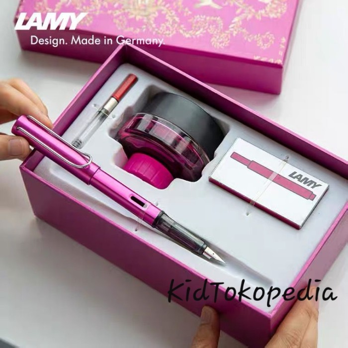 

Ready Lamy Fountain Pen Original Pena Lamy Gift Box set