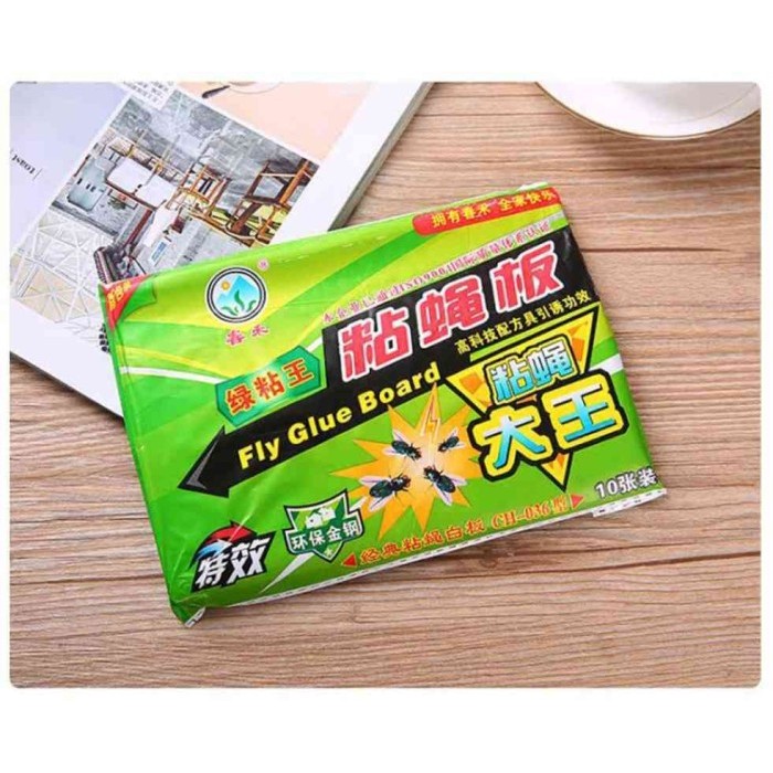 

LEM LALAT KERTAS PERANGKAP SERANGGA SUPER LENGKET GLUE PAD PAPAN PEST