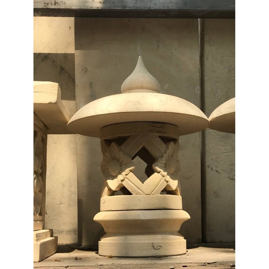 BATU ALAM PARAS LAMPION BULAT