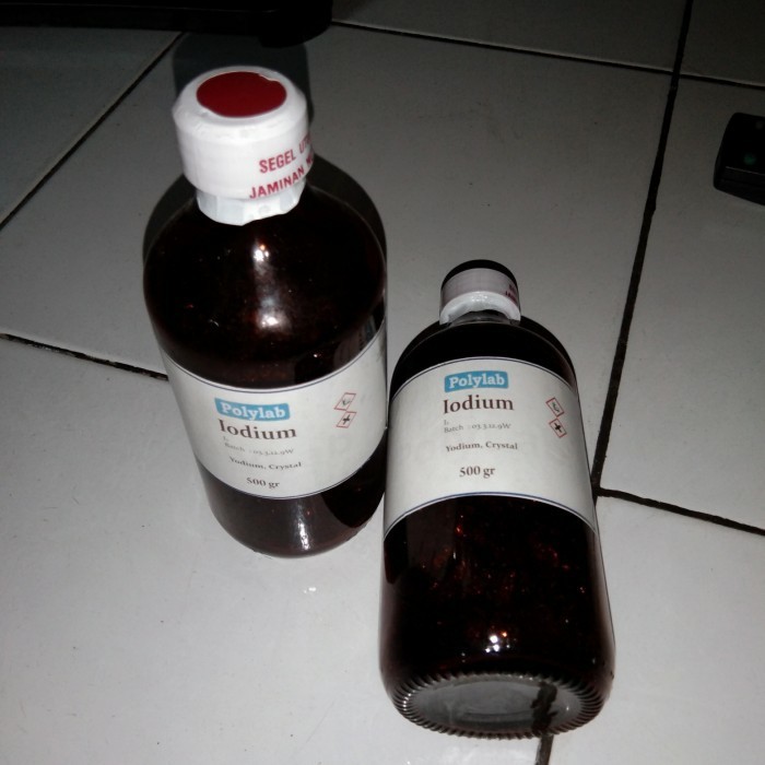 Ready iodine kristal//iodium kristal//yodium kristal 10gram