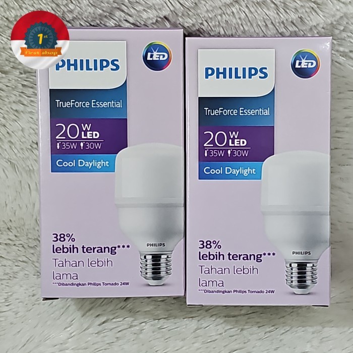 NEW bohlam lampu led 20w 20watt 20 watt philips bola lampu philips