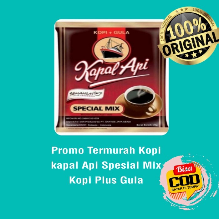 

Kapal Api Spesial Mix Renceng 10x25 gram