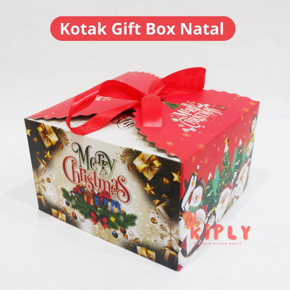 

Kotak Gift Box Natal/Hampers Natal/ Kotak Kado Natal/ Gift Box Souvenir Christmas/ Box Souvenir Kilat
