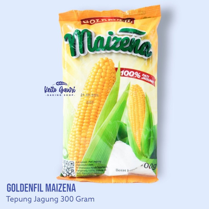 

Goldenfil Maizena 300 Gram Tepung Pati Jagung Serbaguna