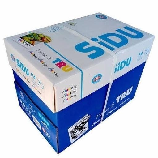

TERBARU - SIDU F4 70 BOX Kertas HVS Folio Sinar Dunia 70 gsm