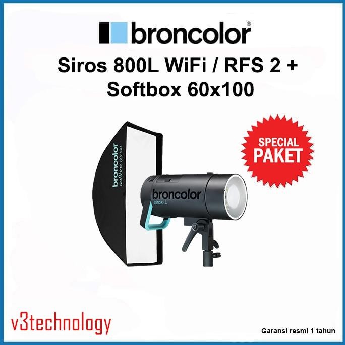 TERLARIS - Broncolor Siros 800 L WiFi / RFS 2 - Lampu Studio Lighting