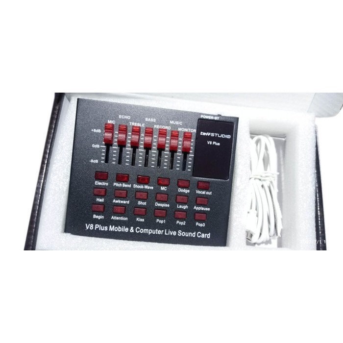 PROMO SOUNDCARD LIVE V8 PLUS TAFFSTUDIO