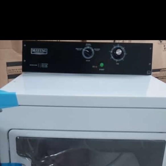 READY Mesin Pengering Laundry Maytag/Dryer Maytag Kapasitas 15 Kg Pintu Kaca