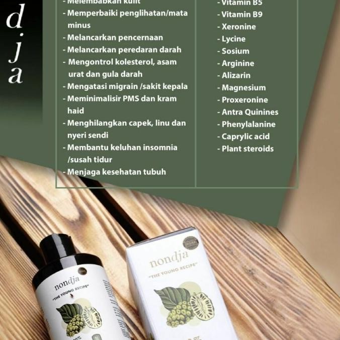 

NONDJA HERBALOV SARI BUAH NONI MENGKUDU/JAGA IMUN/ATASI MIGRAIN/DIET MM