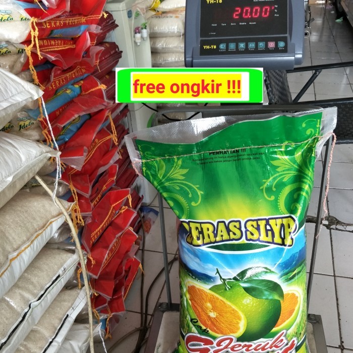 

TERBARU BERAS MEREK CAP JERUK GARUT 20 KG PULEN ENAK ALAMI MURAH- GOSEND