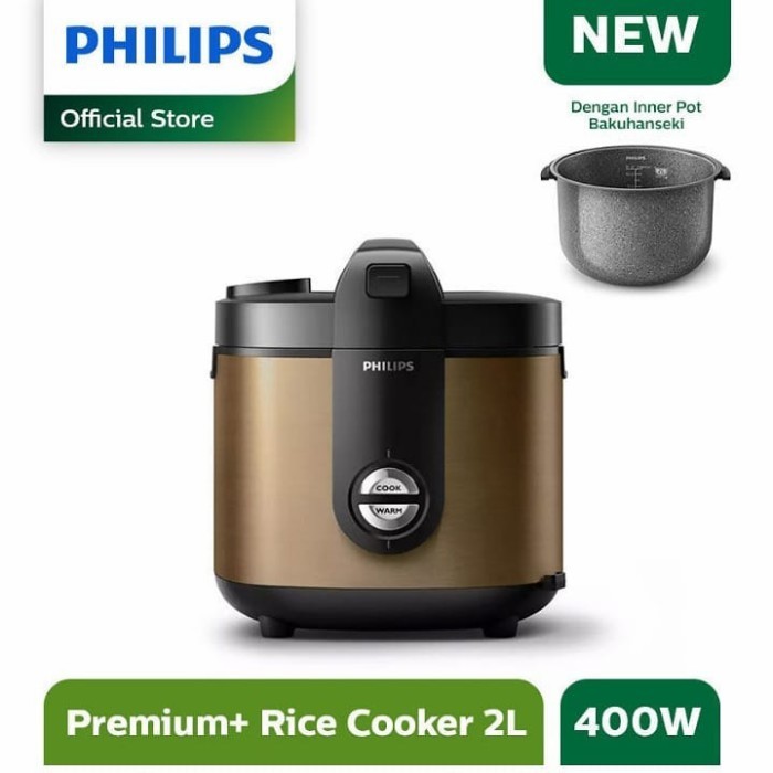 Mejicom Philips Rice Cooker Premium Plus 2 Liter HD3132/3238