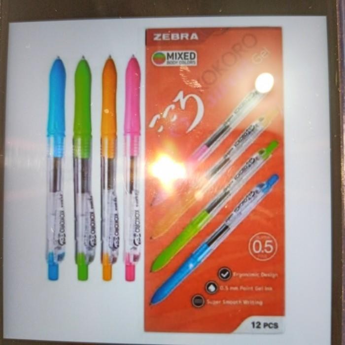 

Pulpen Zebra Kokoro Hitam