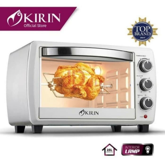 Oven Listrik Kirin Kbo-250Ra + Lampu