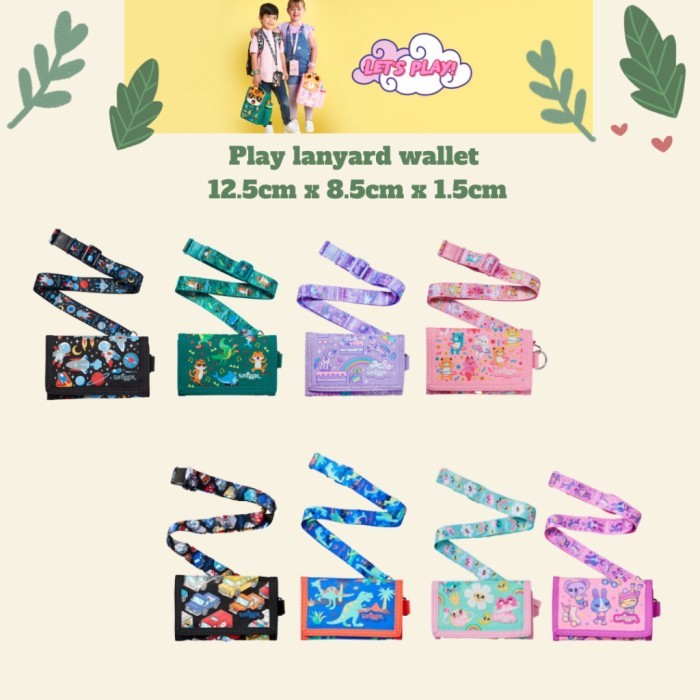 smiggle wallet/dompet smiggle anak dengan tali/dompet anak smiggle