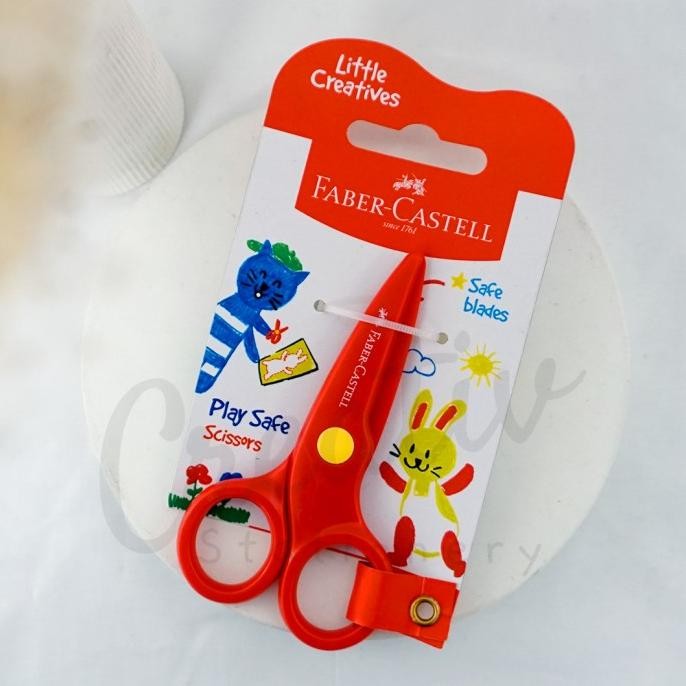 

TERMURAH - Faber Castell Playsafe Scissors Gunting Anak