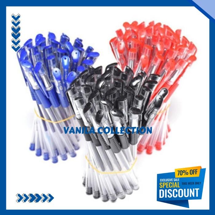 

1PC PENA GEL 0.5MM PENANDATANGANAN PENBULLET PEN KANTOR GEL PENA ALAT TULIS SISWA BERBASIS AIR TANGAN PENA MURAH IMPOR HITAM-GS TERDEPAN