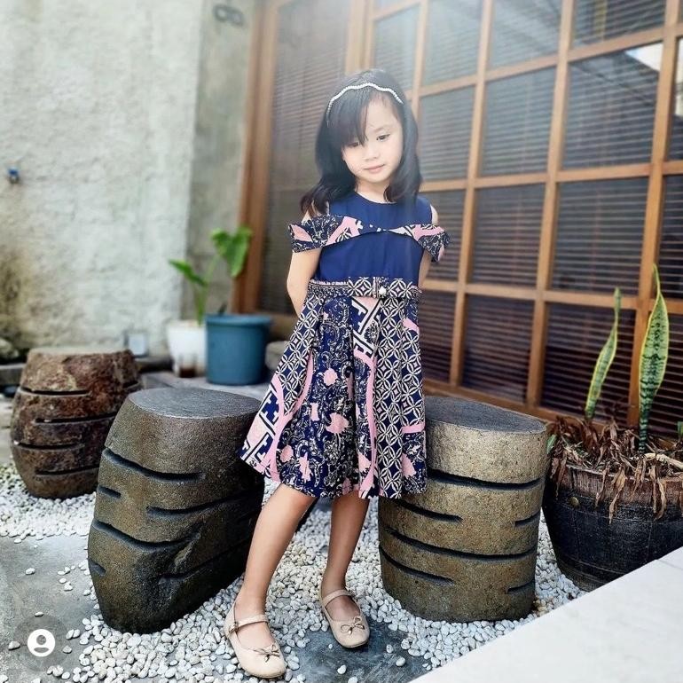 Batik Anak BNI/ Kemeja Batik Anak/ Dress Batik Anak/ Seragam Batik