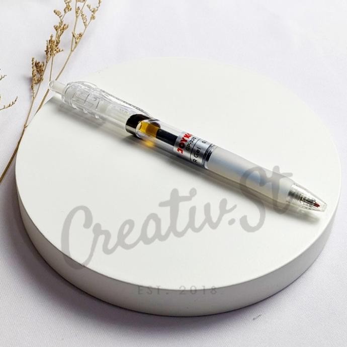 

TERBARU - Joyko Gel Pen Retractable Bolpen Pena Tinta Gel Hitam GP-320 R 0.5mm