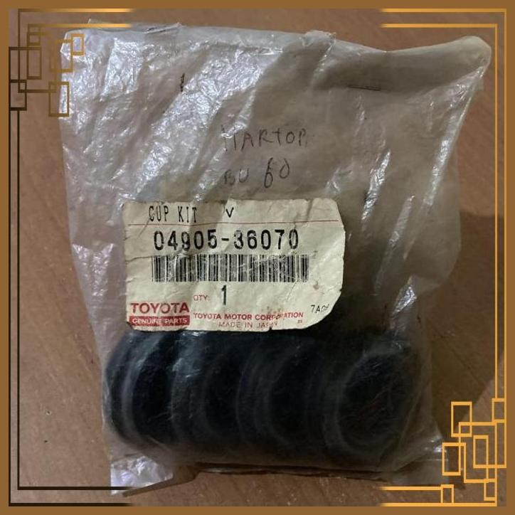 [PDS] Cup Kit Karet Rem Cylinder Depan Land Cruiser BJ75 FJ75 TOYOTA GENUINE