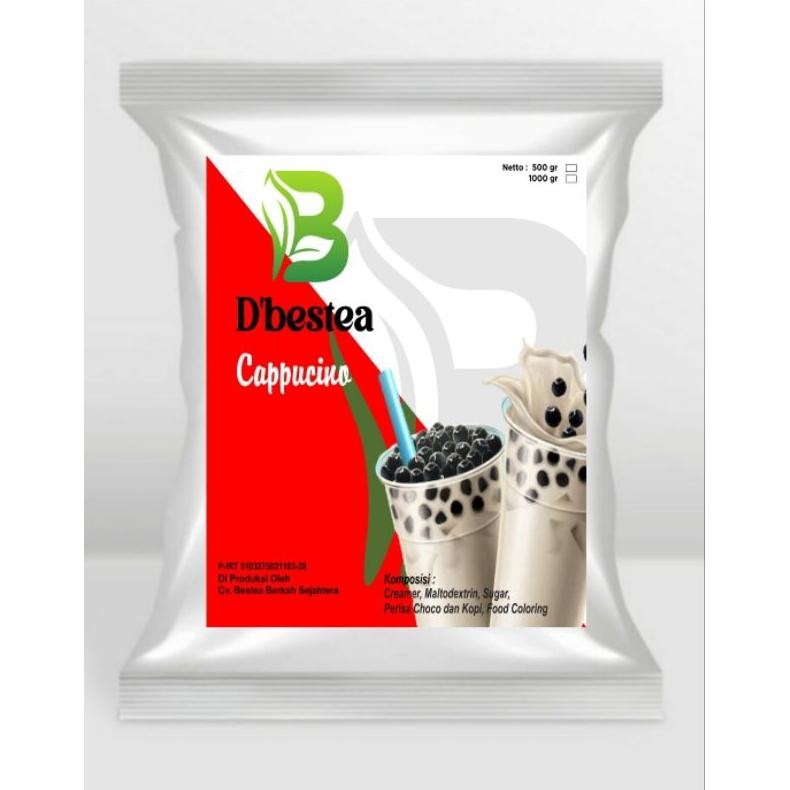 

Bubuk Minuman Rasa Cappucino Reguler 500 gram Powder Drink