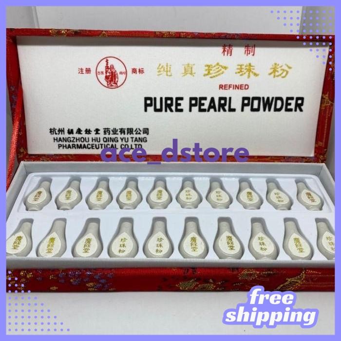 

HOT SALE PEARL POWDER ZHEN ZU FEN BUBUK MUTIARA BY ACE D'STORE !!