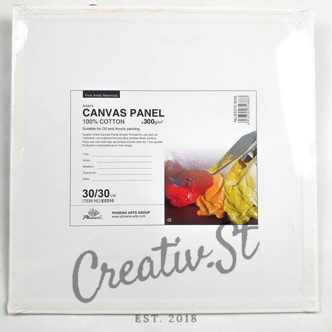 

TERMURAH - Phoenix Canvas Panel Kanvas Board 30 x 30 Cm E5310