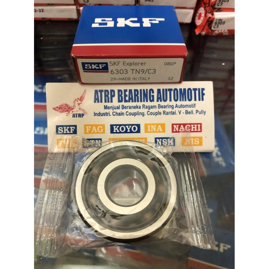 BALL BEARING 6303 TN9/C3 SKF