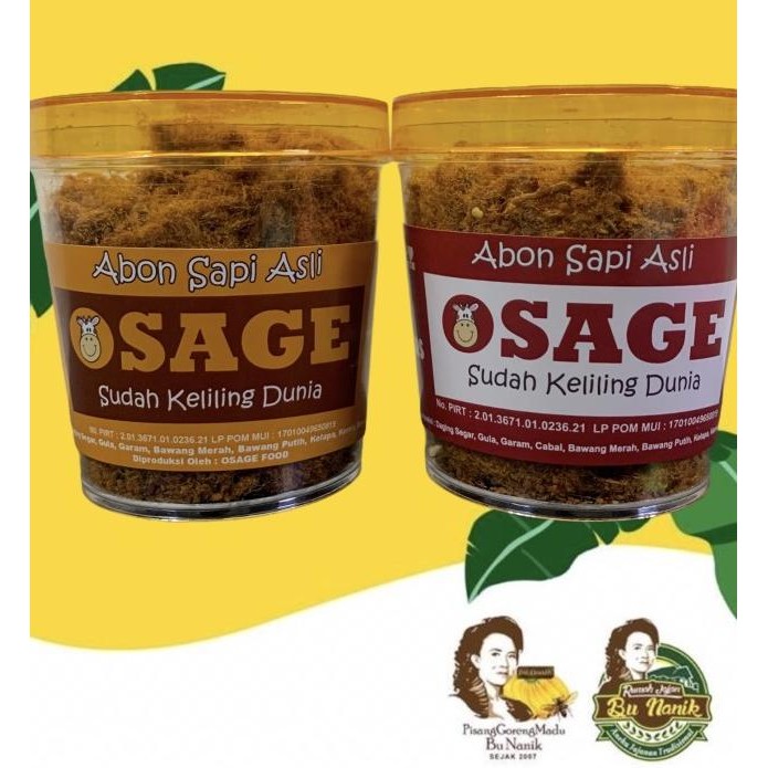 

Abon Sapi Osage ( Daging Sapi)