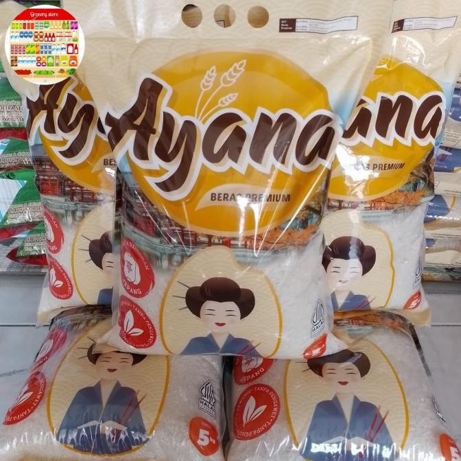 

*Bintara* Beras AYANA Gold 5kg Super PREMIUM Pulen SUSHI Jepang Bekasi F67A