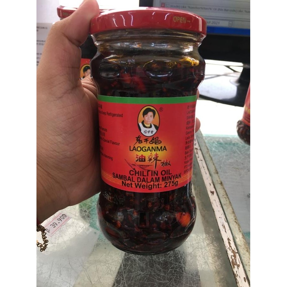 

Laoganma chili in oil 275gr impor china BS86