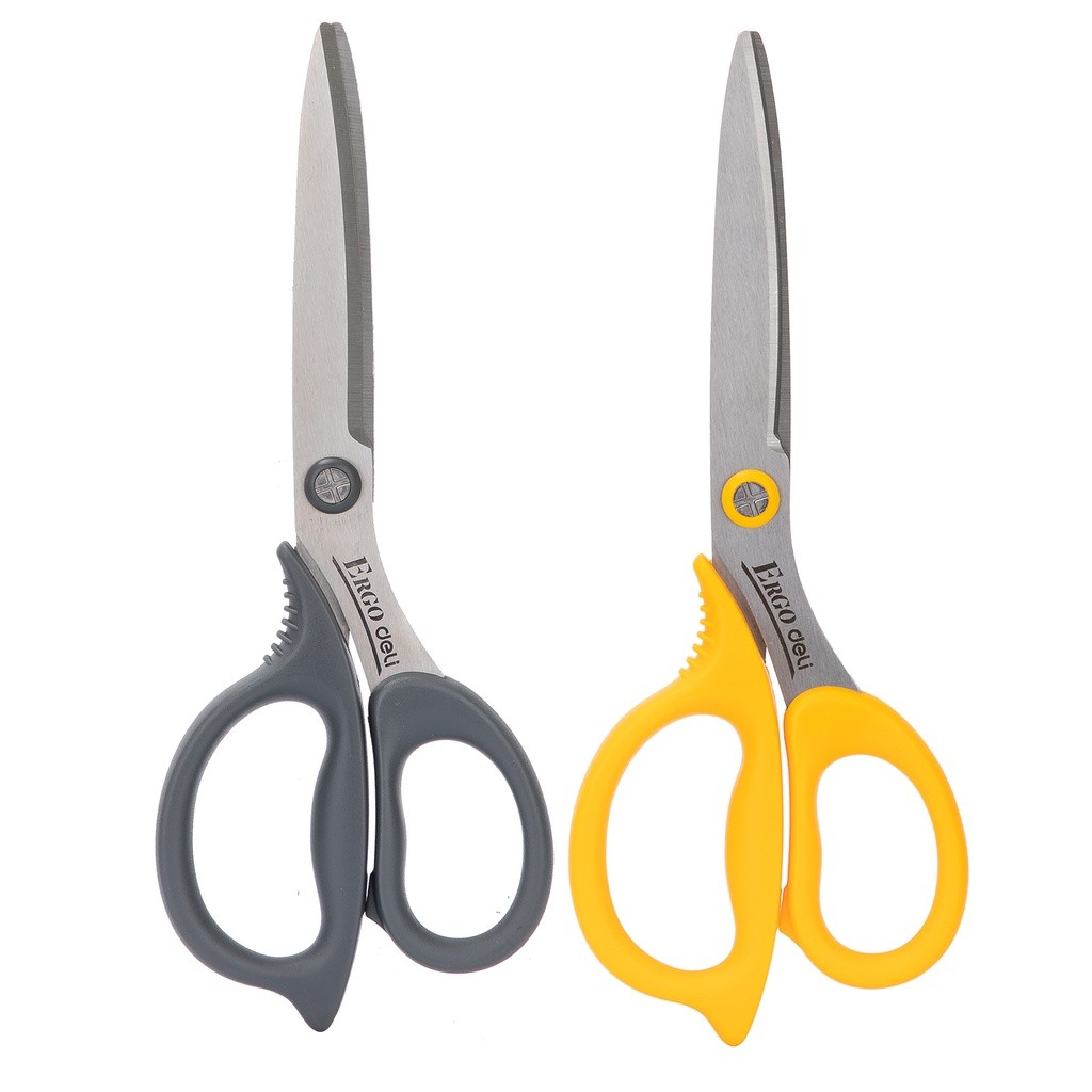 

Deli E77756 Effortless Scissor / Gunting Ringan dan Mudah Digunakan Desain Ergonomis Warna Abu-abu