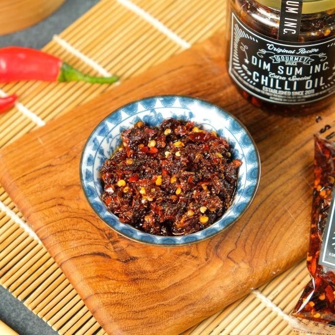 

DIMSUM INC Sambal Minyak Cabai / Minyak Cabe / Chili Oil Sauce / Chilli Oil Botol Premium BS86