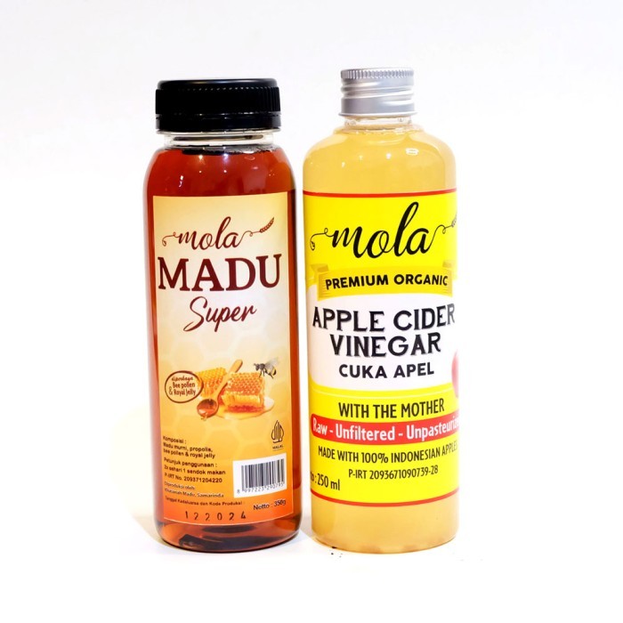 

MURAH Paket Diet Mola Cuka Apel + Mola Madu Super Murni