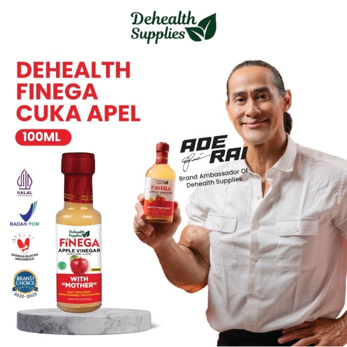 

MURAH DEHEALTH Vinega Cuka Apel 100 ml KACA