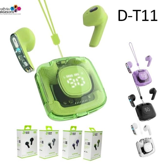 paling diminati] DAP bluetooth TWS Earbuds D-T11 waterproof