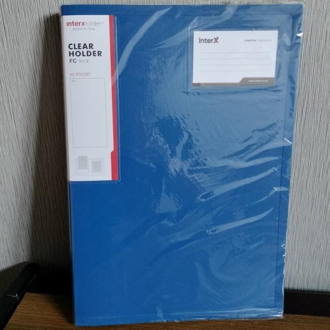 

Open DS] Map Clear Holder isi 40 Lembar Inter X Plastik (per 1 pcs)