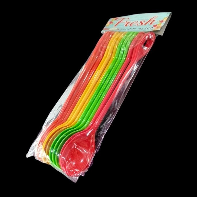 

Ready oke] Sendok Es/ Sendok Teh Panjang Warna (per pack)