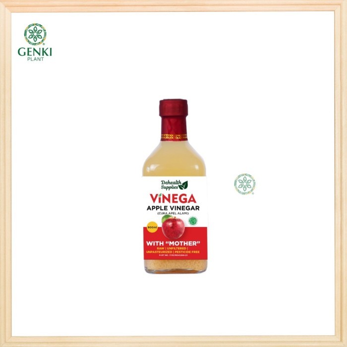 

PROMO Finega Apple Cider Vinegar With The Mother / Cuka Apel (Botol Kaca) -