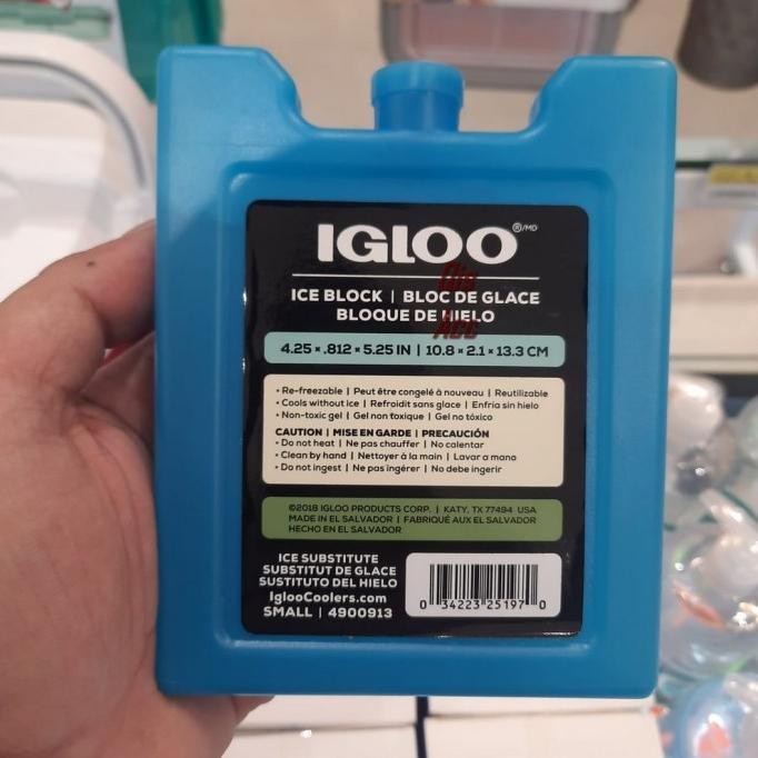 Terlaris Ice Pack - IGLOO Maxcold Blue Ice Gel Pendigin Size S SALE