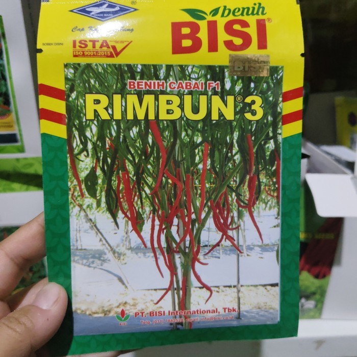 Benih Cabe Keriting Hibrida Rimbun 3 10 Gram Kapal Terbang Chia Tai -Gratisongkir